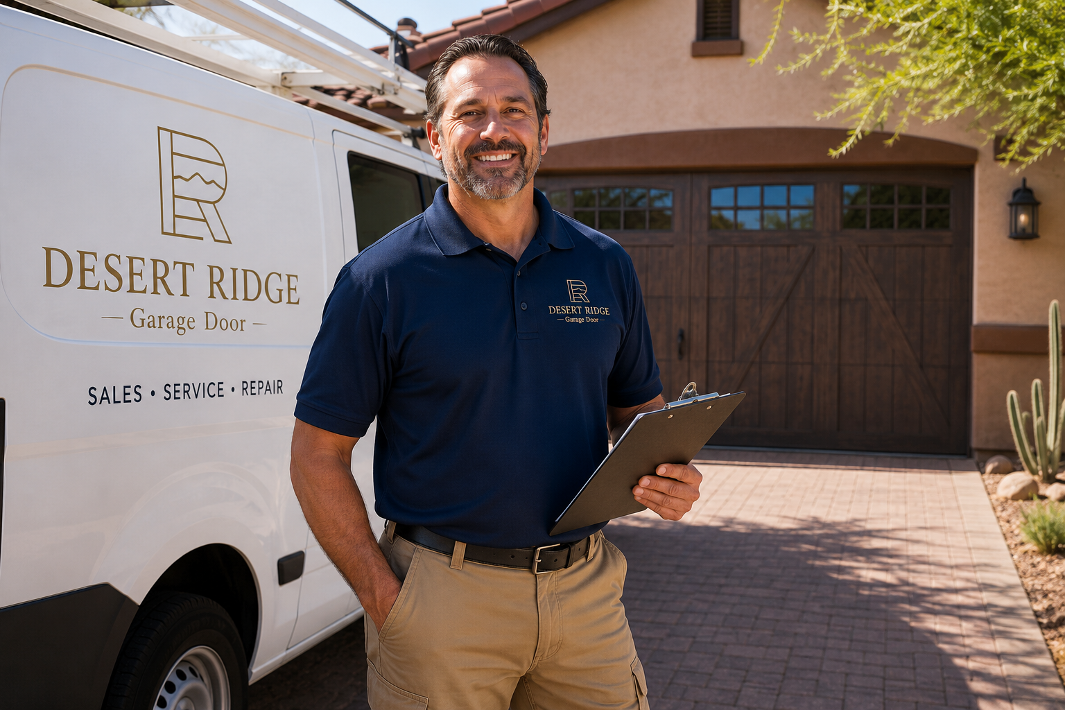 Marcus Webb, owner of Desert Ridge Garage Door